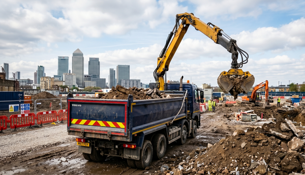 Muckaway in East London: A Contractor's Guide to Bulk Soil and Rubble Removal